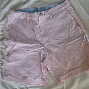 Southern Tide Pink Flat Front Shorts